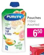 Purity Pouches Assorted-110ml