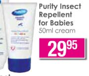 Purity Insect Repellent For Babies Cream-50ml