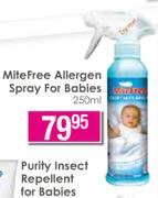 Mitefree Allergen Spray For Babies-250ml