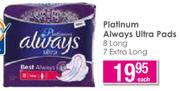 Platinum Always Ultra Pads-Each