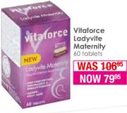 Vitaforce Ladyvite Maternity 60 Tablets