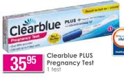 Clearblue Plus Pregnancy Test 1 Test