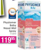 Physiomer Baby Nasal Mist Spray-115ml