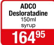 ADCO Desloratadine Syrup-150ml