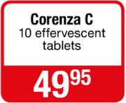 Corenza C 10 Effervescent Tablets