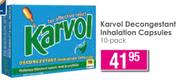 Karvol Decongestant Inhalation Capsules 10 Pack