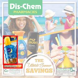 Dis-Chem : Summer Savings (21 Oct - 17 Nov 2016), page 1