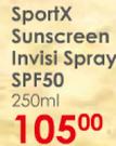 Everysun SportX Sunscreen Invisi Spray SPF50-250ml