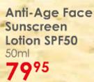 Everysun Anti-Age Face Sunscreen Lotion SPF50-50ml