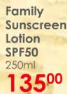 Everysun Family Sunscreen Lotion SPF50-250ml