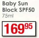 Celltone Baby Sun Block SPF50-75ml