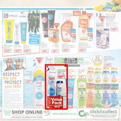 Dis-Chem : Summer Savings (21 Oct - 17 Nov 2016), page 3