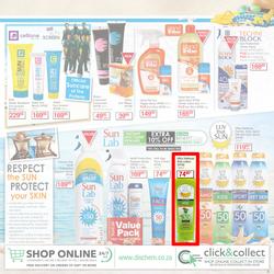 Dis-Chem : Summer Savings (21 Oct - 17 Nov 2016), page 3