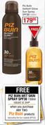 Piz Buin Instant Glow Sun Spray SPF30-150ml