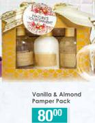 Nature's Nourishment Vanilla & Almond Pamper Pack