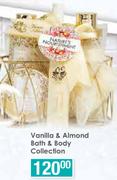 Nature's Nourishment Vanilla & Almond Bath & Body Collection