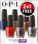 O.P.I Nail Lacquer Assorted-Each