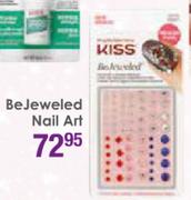 Kiss BeJeweled Nail Art