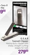 Tweezerman G.E.A.R Toenail Clipper