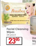 Nature's Nourishment Facial Cleansing Wipes 24 Pack