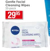 Nivea Gentle Facial Cleansing Wipes 25 Pack