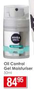 Nivea Men Oil Control Gel Moisturiser-50ml