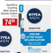 Nivea Men Sensitive Cooling After Shave Splash/Lotion-100ml