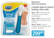Scholl Electronic Nail Care System