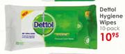 Dettol Hygiene Wipes 10 Pack