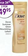 Dove Summer Glow Nourishing Lotion-250ml