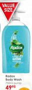 Radox Body Wash Pump-750ml