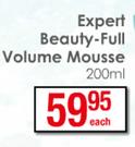 Tresemme Expert Beauty Full Volume Mousse-200ml