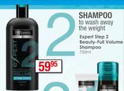 Tresemme Expert Step 2 Beauty Full Volume Shampoo-750ml