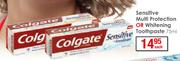 Colgate Sensitive Multi Protection Or Whitening Toothpaste-75ml Each