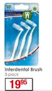 Interdental Brush 3 Pack
