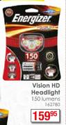 Energizer Vision HD Headlight 150 Lumens