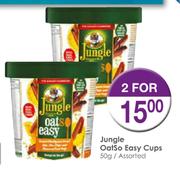 Jungle Oatso Easy Cups Assorted-2 x 50g