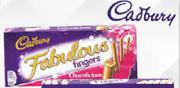 Cadbury Fabulous Fingers Chocolicious-100g Each