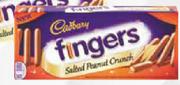 Cadbury Fingers Peanut Crunch-93g Each