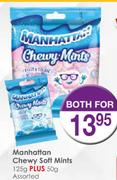Manhattan Chewy Soft Mints Assorted-125g Plus 50g