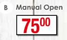 Susino Manual Open Umbrella