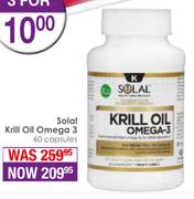 Solal Krill Oil Omega 3 60 Capsules