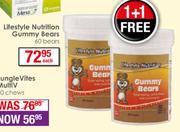 Lifestyle Nutrition Gummy Bears 60 Bears-Each