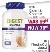 USN Digest And Cleanse 60 Capsules