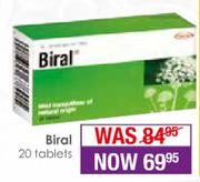 Biral 20 Tablets