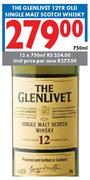 The Glenlivet 12 Yr Old Single Malt Scotch Whisky-750ml