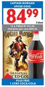 Captain Morgan Spiced Gold-750ml