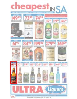 Ultra Liquors (22 Nov - 27 Nov), page 1
