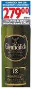 Glenfiddich 12 Yr Old Single Malt Scotch Whisky-750ml
