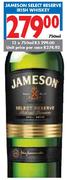Jameson Select Reserve Irish Whiskey-750ml